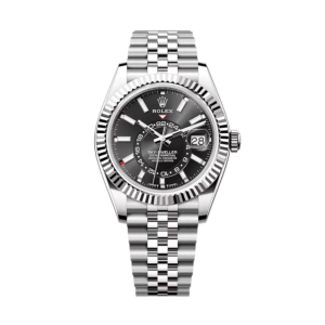Superclone Rolex Sky-Dweller Bright black Dial 336934 Jubilee