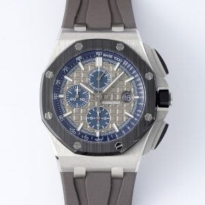 Replica Audemars Piguet Royal Oak Offshore 44 mm, Grey Ref. 26400IO.OO.A004CA.02
