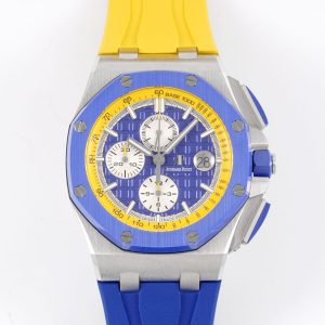 Replica Audemars Piguet Royal Oak Offshore 44 mm, Blue Ref. 26400SO.OO.A057CA.01
