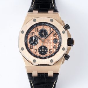 Replica Audemars Piguet Royal Oak Offshore 42 mm, Champagne Ref. 26470OR.OO.A002CR.01