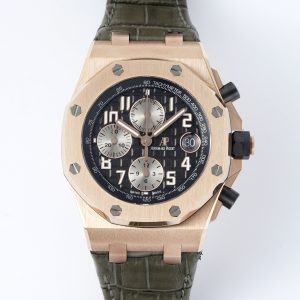 Replica Audemars Piguet Royal Oak Offshore 42 mm, Black Ref. 26470OR.OO.A125CR.01