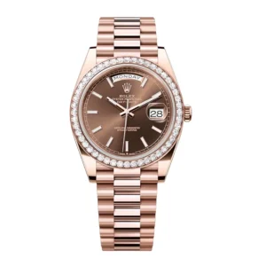 Superclone Rolex Day-Date Chocolate Dial 228345RBR 40 mm