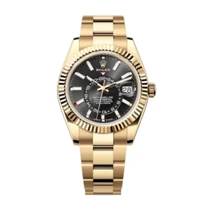 Superclone Rolex Sky-Dweller Bright black Dial 336938