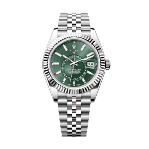 Superclone Rolex Sky-Dweller Mint green Dial 336934 Jubilee