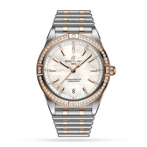 Replica Breitling Chronomat Automatic 36 Stainless Steel & 18k Red Gold (Gem-set) – Mother of Pearl U10380591A2U1