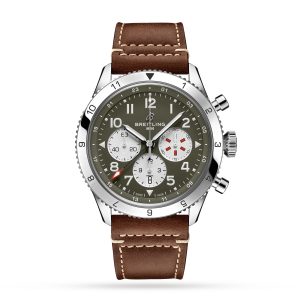 Replica Breitling Super AVI B04 Chronograph GMT 46 Curtiss Warhawk AB04452A1L1X1