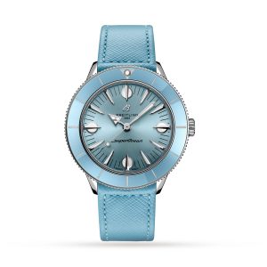 Replica Breitling Superocean Heritage ’57 Pastel Paradise Blue 38mm Ladies Watch A10340161C1X1