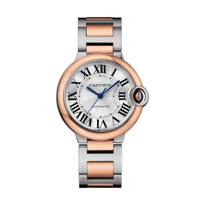 Replica Cartier Ballon Bleu De Cartier Watch 36mm Automatic Rose Gold Steel W2BB0003