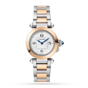 Replica Cartier Pasha de Cartier Watch 30mm Quartz Interchangeable Metal And Leather Straps W2PA0007