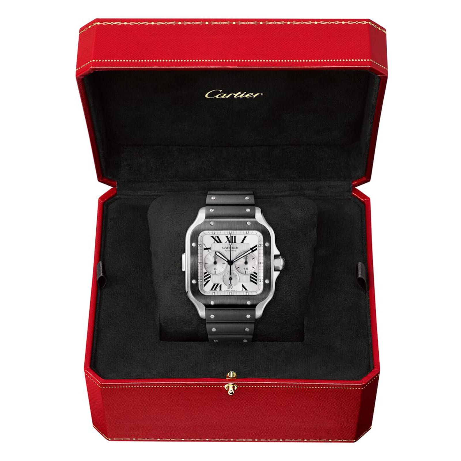 Cartier-Santos-De-Cartier-Chronograph-Watch-Extra-Large-Model-Automatic-Steel-ADLC-Interchangeable-Rubber-And-Leather-Bracelets-WSSA0017691-6.jpg