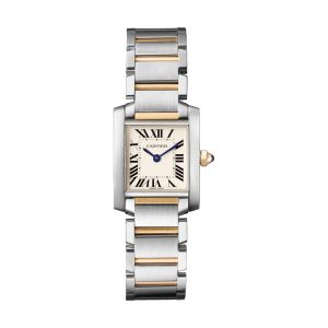 Replica Cartier Tank Française Watch Small Model Quartz Steel W51007Q4