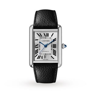 Replica Cartier Tank Must Extra-large model automatic movement steel leather WSTA0040