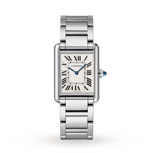 Replica Cartier Tank Must Large model quartz movement steel WSTA0052