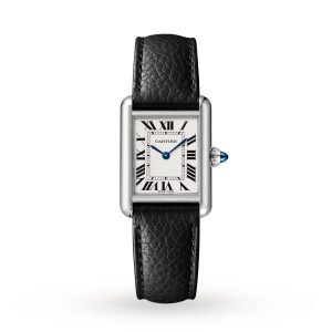 Replica Cartier Tank Must Small model quartz movement steel leather WSTA0042