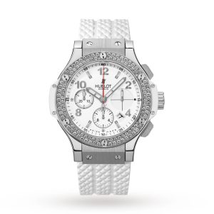 Replica Hublot Big Bang Steel White Diamonds Chronograph 41mm 342.SE.230.RW.114