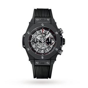 Replica Hublot Big Bang UNICO Automatic Chronograph Black Magic 45mm 411.CI.1170.RX