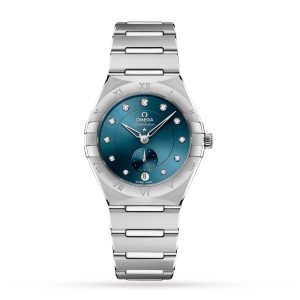 Replica Omega Constellation Co-Axial Master Chronometer Small Seconds 34mm Ladies Watch O13110342053001