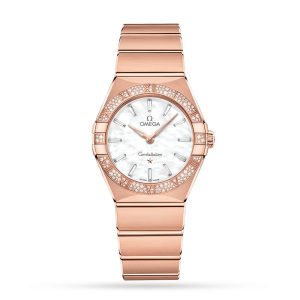 Replica Omega Constellation Quartz 28mm O13155286055003