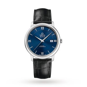 Replica Omega De Ville Prestige Mens 39.5mm Automatic Co-Axial Blue Mens Watch O42413402003001