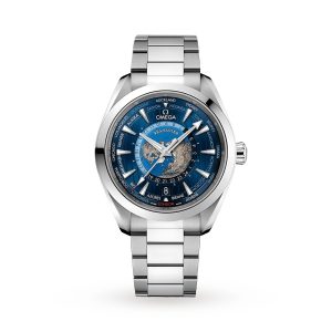 Replica Omega Seamaster Aqua Terra 150m Co-Axial GMT Worldtimer 43mm Mens Watch O22010432203001