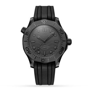 Replica Omega Seamaster Diver 300 Co-Axial Master Chronometer 43.5mm Black Black O21092442001003