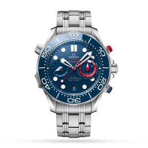Replica Omega Seamaster Diver Co-Axial Master Chronometer Chronograph 44mm Mens Watch O21030445103002