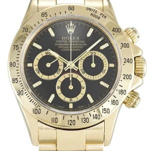 Superclone Rolex Daytona Black Dial 116528