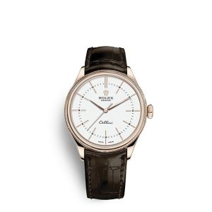 Replica Rolex Cellini Time 39 mm 18 ct Everose gold polished finish m50505-0020