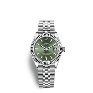 Replica Rolex Datejust 31 Oyster 31 mm Oystersteel and white gold m278274-0018