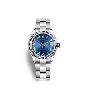 Replica Rolex Datejust 31 Oyster 31 mm Oystersteel and white gold m278274-0033