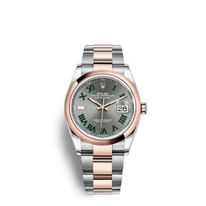 Replica Rolex Datejust 36 Oyster 36 mm Oystersteel and Everose gold m126201-0030