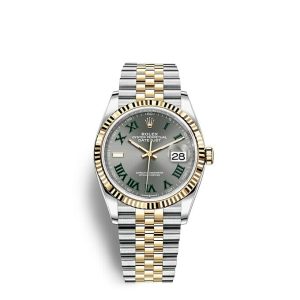 Replica Rolex Datejust 36 Oyster 36 mm Oystersteel and yellow gold m126233-0035