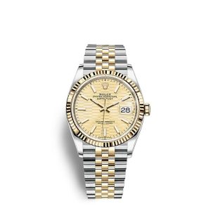 Replica Rolex Datejust 36 Oyster 36 mm Oystersteel and yellow gold m126233-0039