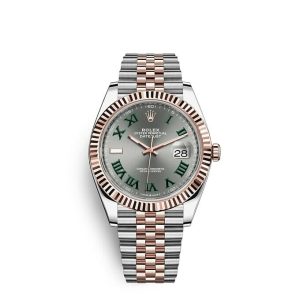 Replica Rolex Datejust 41 Oyster 41 mm Oystersteel and Everose gold m126331-0016