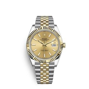 Replica Rolex Datejust 41 Oyster 41 mm Oystersteel and yellow gold m126333-0010