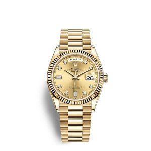 Replica Rolex Day-Date 36 Oyster 36 mm yellow gold m128238-0008