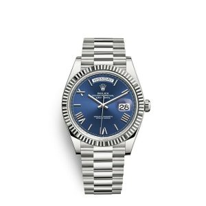 Replica Rolex Day-Date 40 Oyster 40 mm white gold m228239-0007