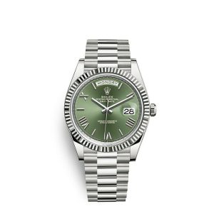 Replica Rolex Day-Date 40 Oyster 40 mm white gold m228239-0033
