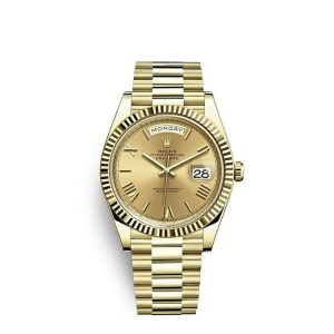 Replica Rolex Day-Date 40 Oyster 40 mm yellow gold m228238-0006