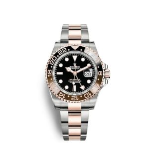 Replica Rolex GMT-Master II Oyster 40 mm Oystersteel and Everose gold m126711chnr-0002