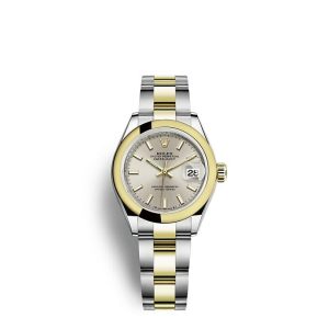 Replica Rolex Lady-Datejust Oyster 28 mm Oystersteel and yellow gold m279163-0020