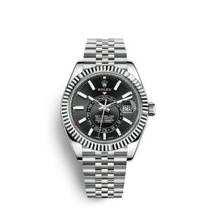 Replica Rolex Sky-Dweller Oyster 42 mm Oystersteel and white gold m326934-0006