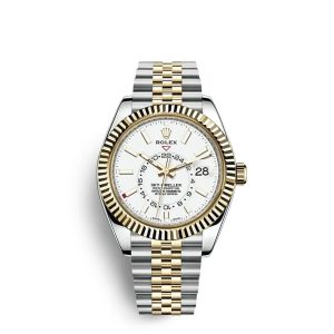 Replica Rolex Sky-Dweller Oyster 42 mm Oystersteel and yellow gold m326933-0010