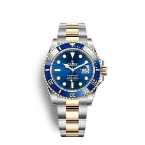 Replica Rolex Submariner Date Oyster 41 mm Oystersteel and yellow gold m126613lb-0002