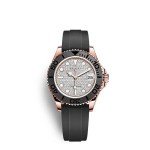 Replica Rolex Yacht-Master 37 Oyster 37 mm Everose gold m268655-0013