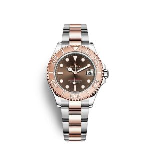 Replica Rolex Yacht-Master 37 Oyster 37 mm Oystersteel and Everose gold m268621-0003