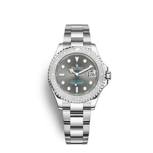 Replica Rolex Yacht-Master 37 Oyster 37 mm Oystersteel and platinum m268622-0002