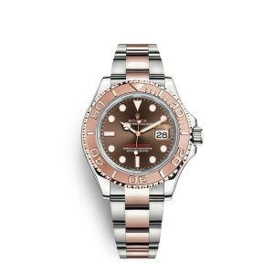 Replica Rolex Yacht-Master 40 Oyster 40 mm Oystersteel and Everose gold m126621-0001