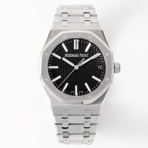 Replica Audemars Piguet Royal Oak 50th Anniversary 41 mm, Black Ref. 15510ST.OO.1320ST.02