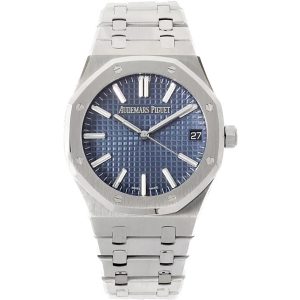 Replica Audemars Piguet Royal Oak 50th Anniversary 41 mm, Blue Ref. 15510ST.OO.1320ST.01